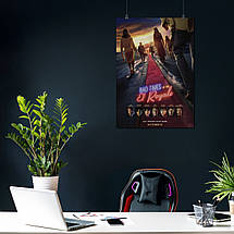 Плакат "Погані часи у Ель Роялі, Bad Times at the El Royale (2018)", 60×43см, фото 4
