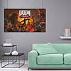 Плакат "Дум, Кат Року, Думгай, Doom Eternal (2020), DoomGuy, Doom Slayer", 34×60см, фото 9