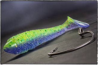 Силікон KEITECH SWING IMPACT FAT 2.8" (8 шт/уп) ea#17T Midnight Chart Back