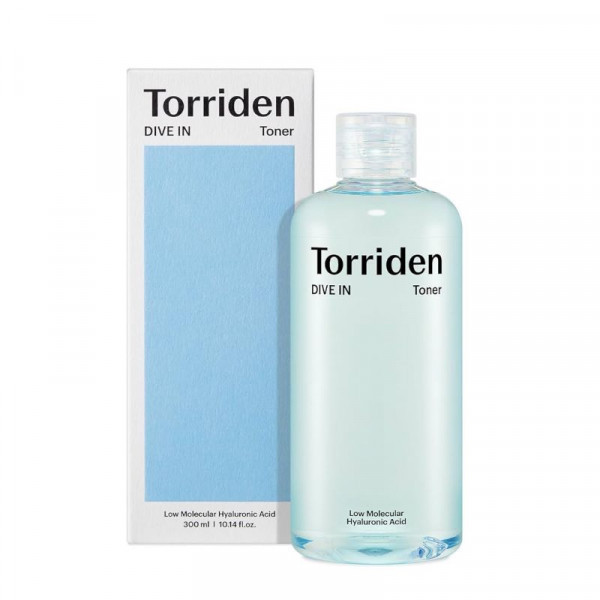 Зволожувальний тонер TORRIDEN Dive-In Low Molecule Hyaluronic Acid Toner 300ml (М'яте пакування)