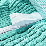 Мішок для прання взуття, чохол для прання взуття, сумка для прання взуття HechPro 39х19 см синій (bag-1), фото 7