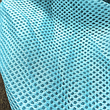 Мішок для прання взуття, чохол для прання взуття, сумка для прання взуття HechPro 39х19 см синій (bag-1), фото 6