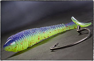 Силікон KEITECH SWING IMPACT FAT 2.8" (8 шт/уп) ea#20T Violet Chart Red FLK