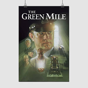 Плакат "Зелена миля, The Green Mile (1999)", 60×40см