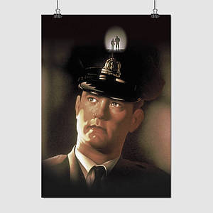 Плакат "Зелена миля, The Green Mile (1999)", 60×43см