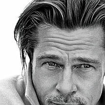 Плакат "Бред Пітт, Brad Pitt", 60×45см, фото 2