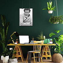 Плакат "Бред Пітт, Brad Pitt", 60×45см, фото 5