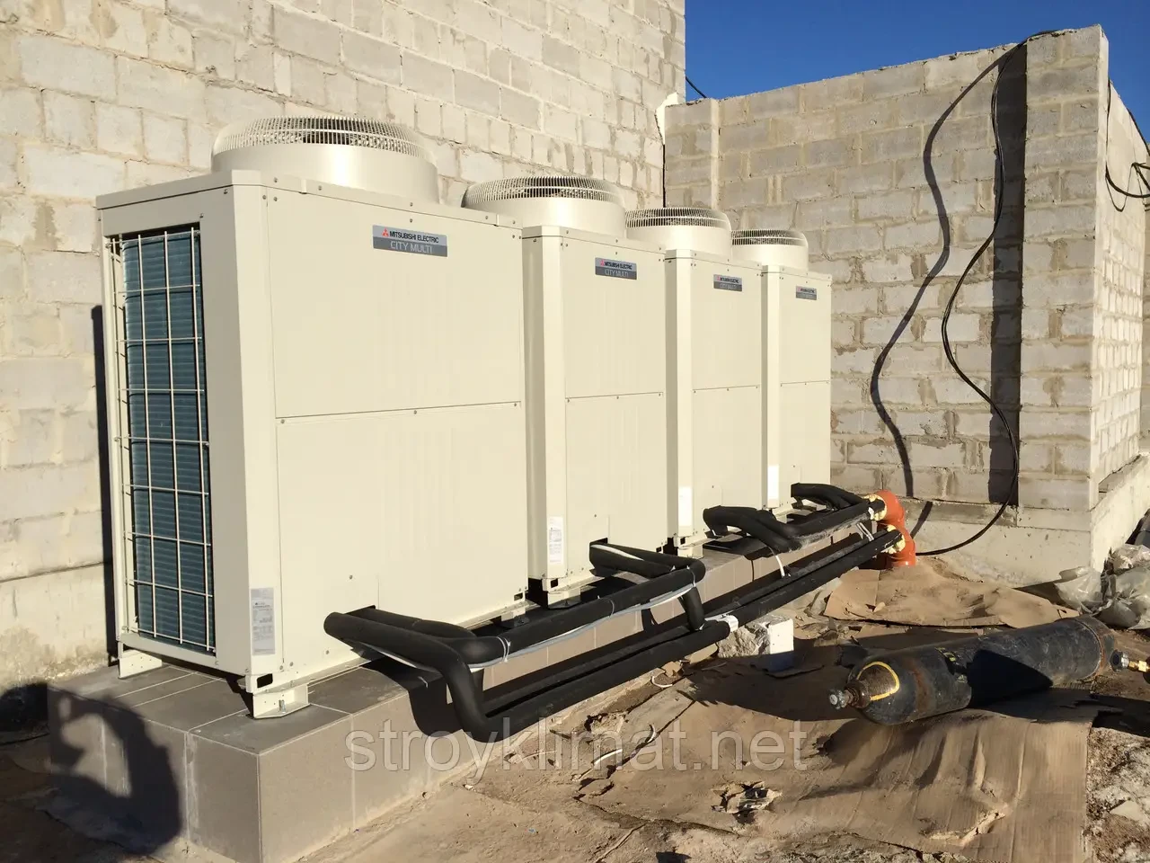 Проектування та монтаж мультизональної системи кондиціонування