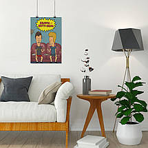 Плакат "Бівис і Батхед, Beavis and Butthead", 60×40см, фото 4