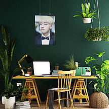 Плакат "БТС, Кім Техьон, Ві, Bangtan Boys, BTS, Kim Taehyung", 60×40см, фото 6