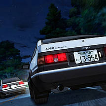 Плакат "Ініціал «Ді», аніме, Initial D", 60×60см, фото 3
