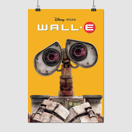 Плакат "Робот ВОЛЛ·І, WALL·E (2008)", 60×40см, фото 1