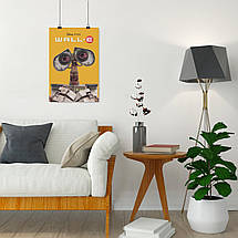 Плакат "Робот ВОЛЛ·І, WALL·E (2008)", 60×40см, фото 5