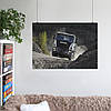 Плакат "Фура на гірській дорозі, Scania", 43×60см, фото 6