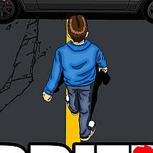Плакат "Ініціал «Ді», аніме, Initial D", 60×43см, фото 3