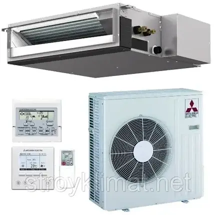 КОНДИЦІОНЕР КАНАЛЬНИЙ MITSUBISHI ELECTRIC SEZ-KD VAQ, фото 1