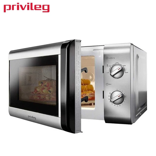 Мікрохвильова піч Privileg MM820CTB-PM Silver