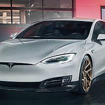 Плакат "Тесла, Tesla, Model S", 40×60см, фото 2