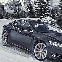 Плакат "Тесла, Tesla, Model S", 40×60см, фото 2