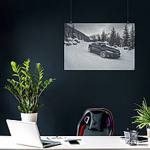 Плакат "Тесла, Tesla, Model S", 40×60см, фото 3