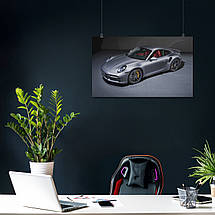 Плакат "Порш 911 Турбо, Porsche 911 Turbo S", 36×60см, фото 4