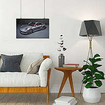 Плакат "Порш 911 Турбо, Porsche 911 Turbo S", 36×60см, фото 5