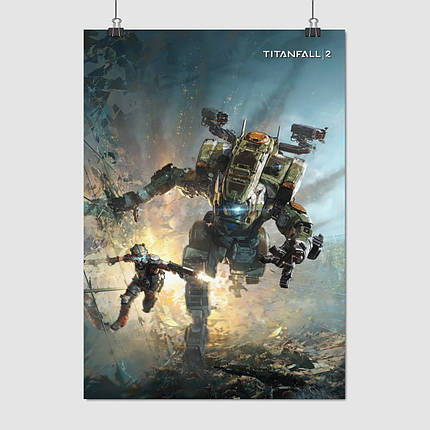 Плакат "Титанфолл 2, TitanFall 2", 60×40см, фото 1