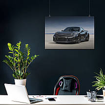 Плакат "Порш 911 Турбо, Porsche 911 Turbo S", 40×60см, фото 4