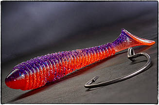 Силікон KEITECH SWING IMPACT FAT 2.8" (8 шт/уп) pal#09T Violet Fire