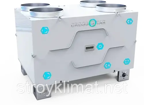 Припливно-витяжна установка CrossStar Mini 1000 EC