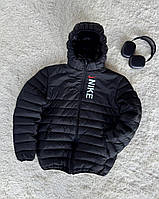 Куртка Nike Storm-Fit чоловіча до 0°C з капюшоном весняна осіння найк чорна