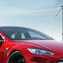 Плакат "Тесла, Tesla, Model S", 40×60см, фото 2