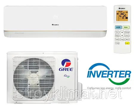 КОНДИЦІОНЕР GREE Bora DC inverter GWH24AAD-K3DNA5A/A6E, фото 1