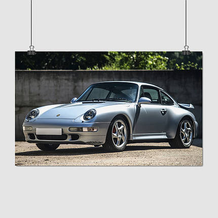 Плакат "Порш 911 Турбо, Porsche 911 Turbo S", 37×60см, фото 1