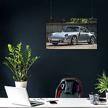 Плакат "Порш 911 Турбо, Porsche 911 Turbo S", 37×60см, фото 4