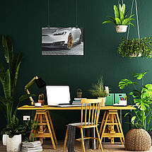 Плакат "Тесла, Tesla, Model S", 40×60см, фото 5