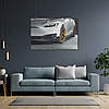 Плакат "Тесла, Tesla, Model S", 40×60см, фото 7