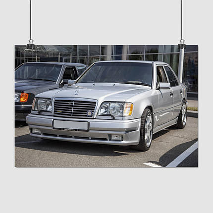Плакат "Мерседес, Mercedes Benz W124 Carlsson", 40×60см, фото 1