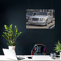 Плакат "Мерседес, Mercedes Benz W124 Carlsson", 40×60см, фото 3
