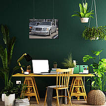 Плакат "Мерседес, Mercedes Benz W124 Carlsson", 40×60см, фото 5