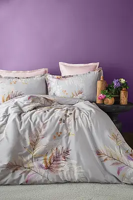 Постільна Білизна Issimo Home Digital Satin Brunelle двоспальний євро 200х220см