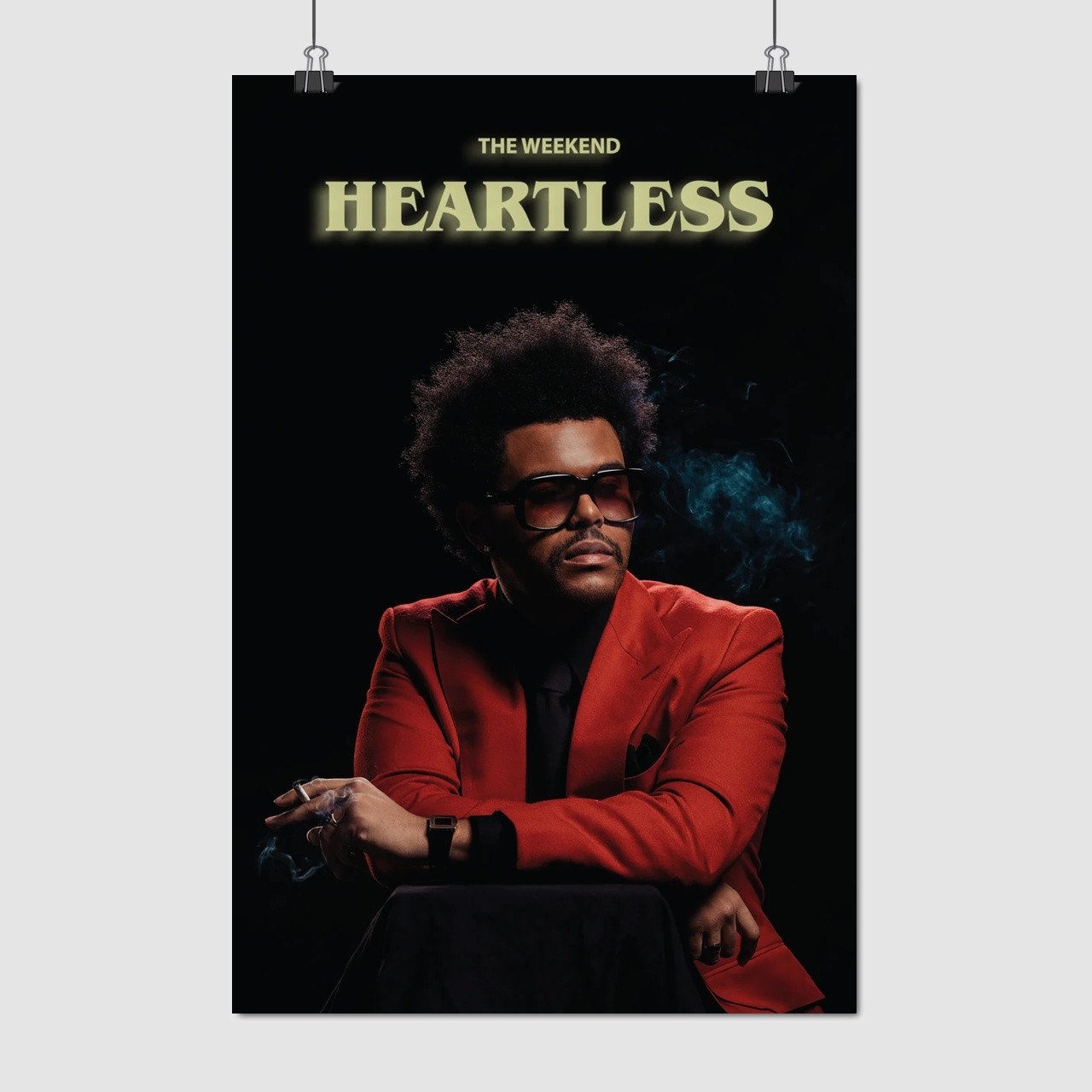 Плакат "The Weeknd", 60×43см