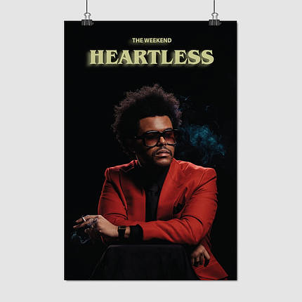 Плакат "The Weeknd", 60×43см, фото 1