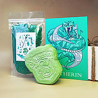 Подарунковий набір по Гаррі Поттеру "Слизерин", оригінальний подарунок для дітей та дорослих, дівчині, хлопцю