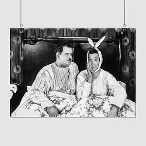 Плакат "Коміки Лорел та Харді, серіал Друзі, Friends", 43×60см