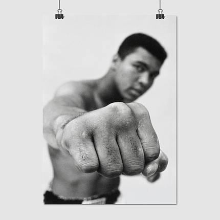 Плакат "Мохаммед Алі, Кассіус Клей, боксер, Muhammad Ali", 60×43см, фото 1