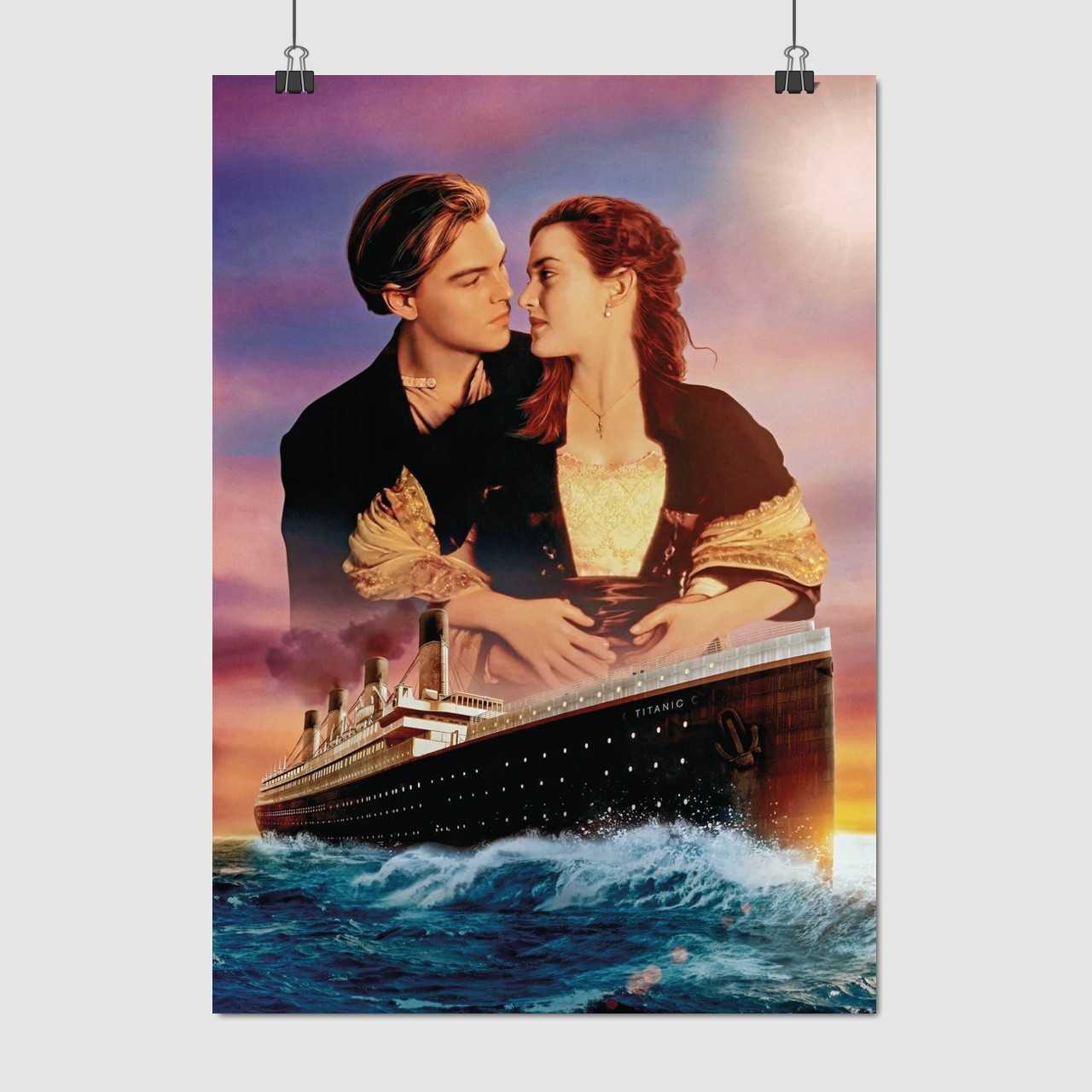 Плакат "Титанік, Titanic (1997)", 60×43см