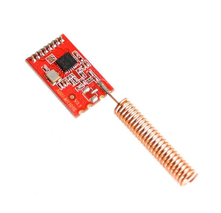 Транссивер бездротовий AS07-M1101S, CC1101 433Mhz 10mW, для Arduino, ESP32, STM32, IoT, радіозв’язку