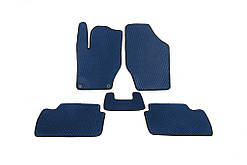 Килимки EVA (сині) для Citroen C-4 2010-2018 рр