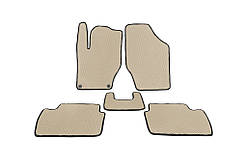 Килимки EVA (бежеві) для Citroen C-4 2010-2018 рр